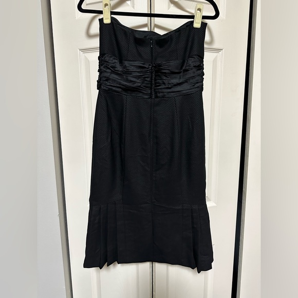 Bebe little black strapless dress - Picture 4 of 5